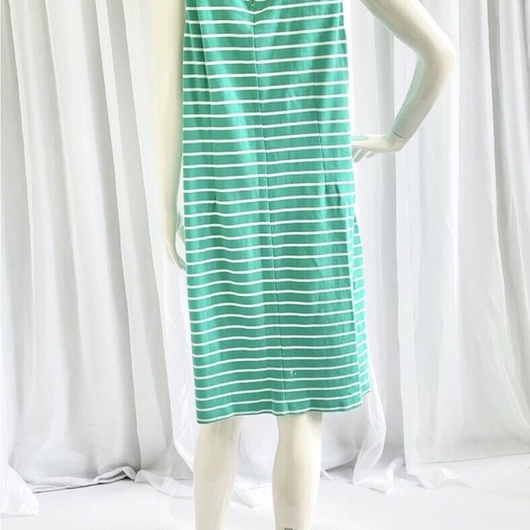 Talbots Stripped dress , causal with minor bleach stains - Picture 6 of 10